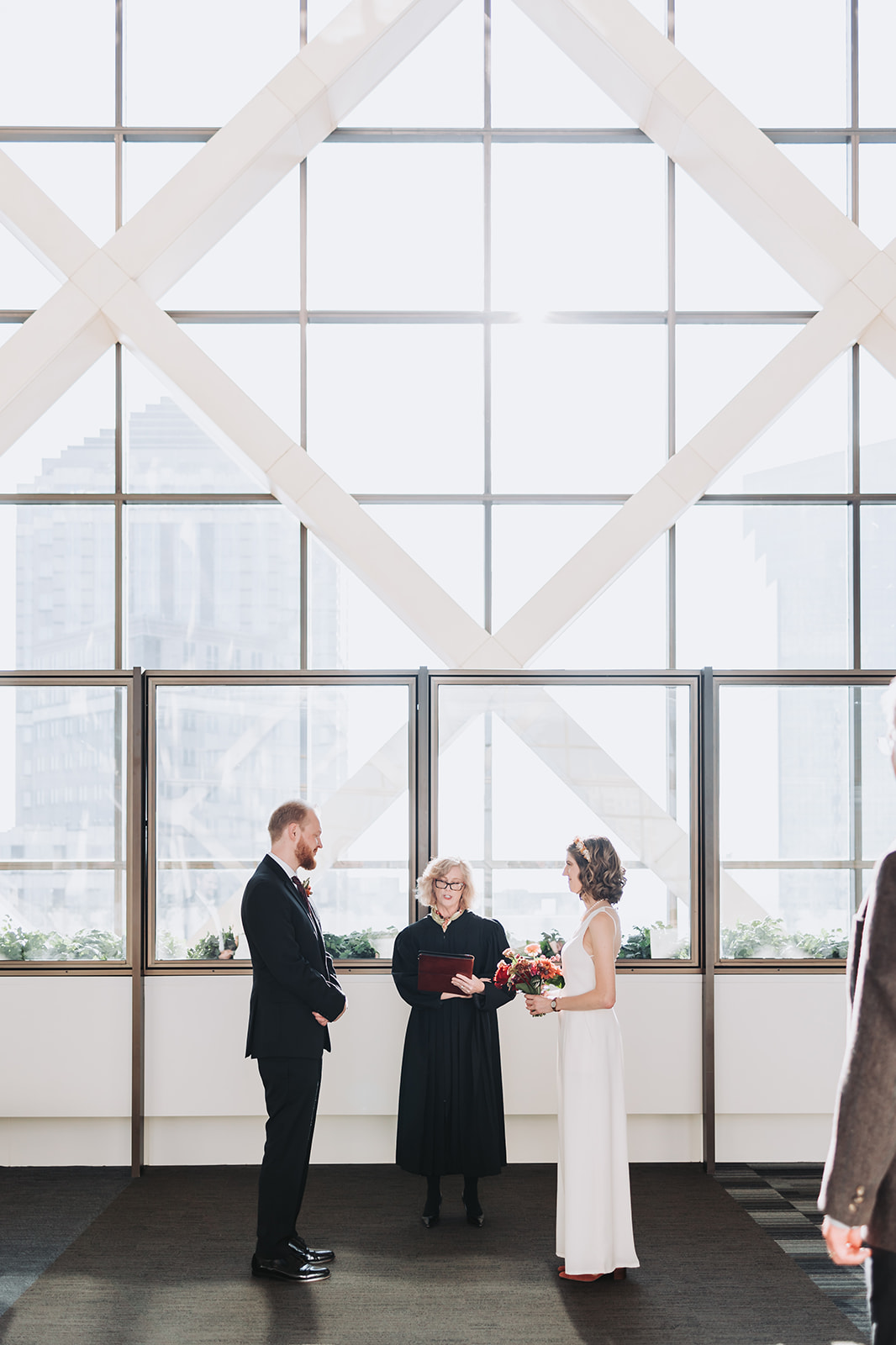 Couple elopes at Hennepin Government Center Minneapolis City Hall