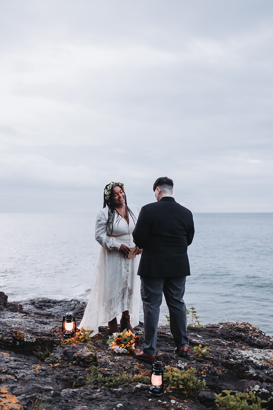 north shore mn elopement photo