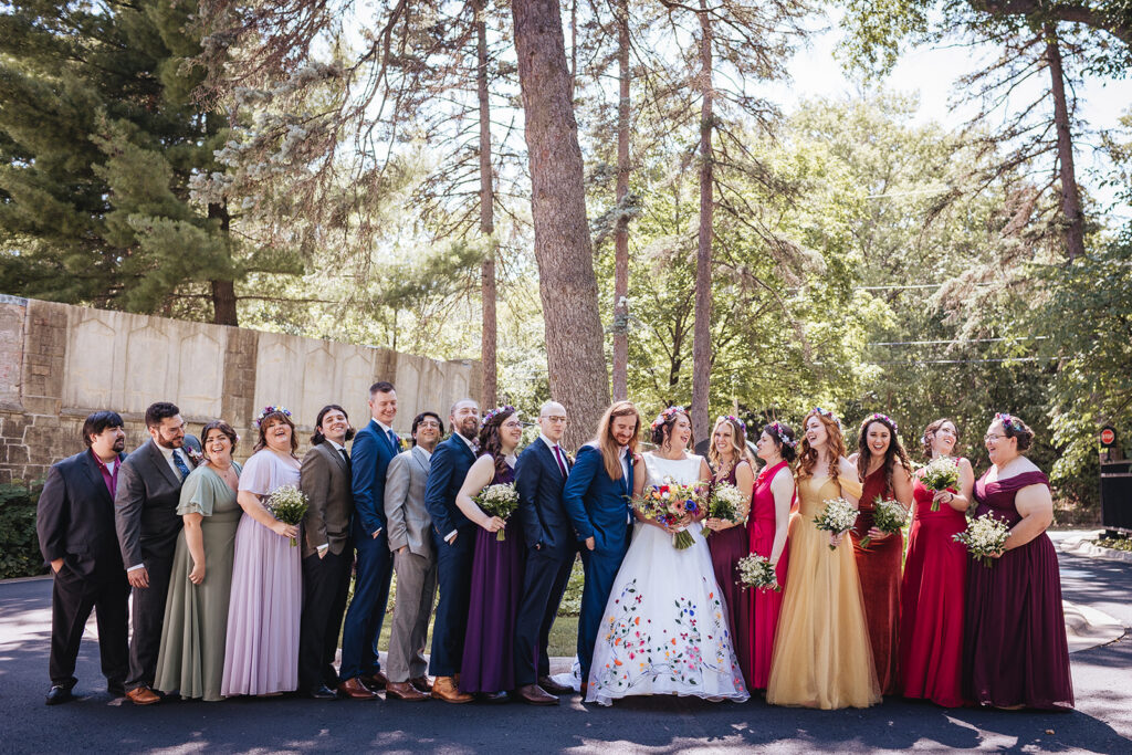 The Bakken Museum wedding - wedding party photos