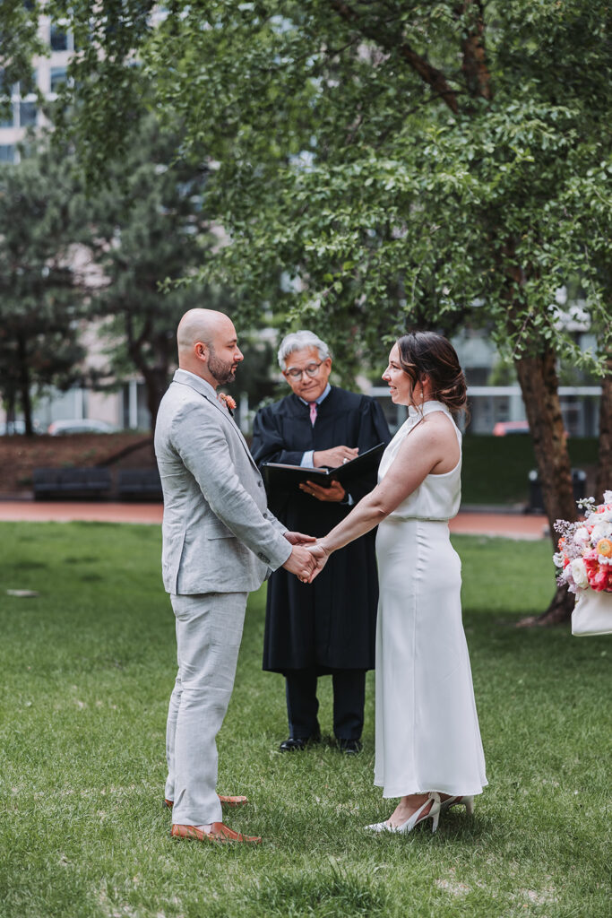 Getting married by a Justice of the Peace at the Minneapolis courthouse