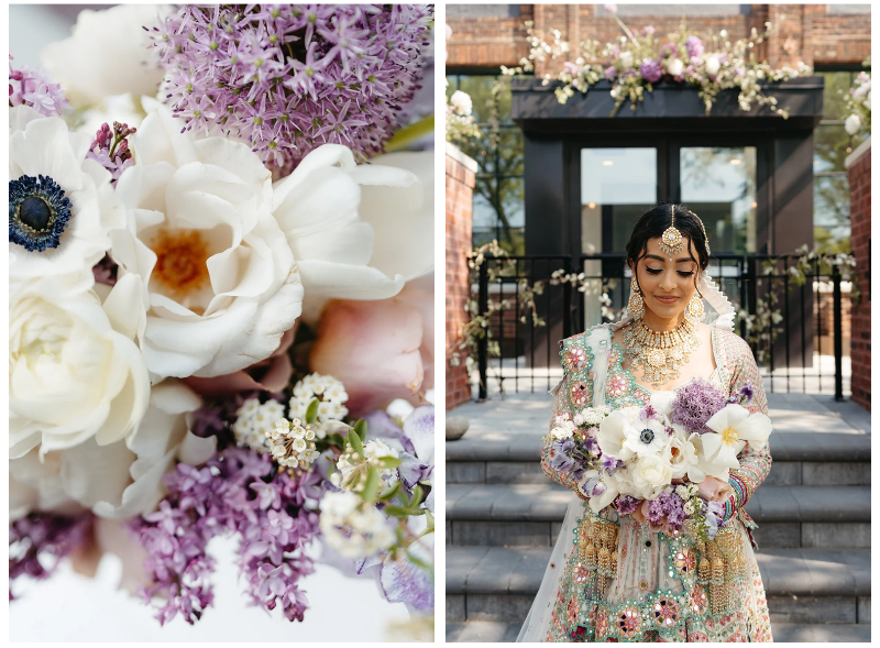 Wedding bouquet examples from Pansy Floral