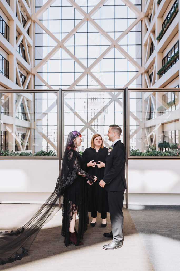 Minneapolis Courthouse Wedding: The Ceremony